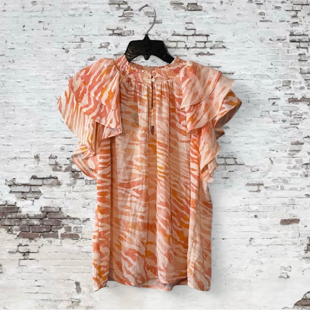 Orange Blouse